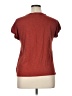 Max Studio Red Short Sleeve T-Shirt Size XL - photo 2