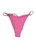 Zaful Solid Pink Swimsuit Bottoms Size XL - photo 2