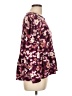 Ann Taylor LOFT Outlet Floral Burgundy Pullover Sweater Size Lg Petite - photo 4
