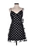 Seni & Cade 100% Polyester Polka Dots Black Cocktail Dress Size S - photo 1