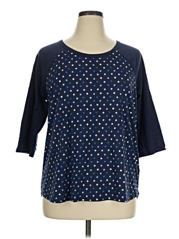 Woman Within 3/4 Sleeve Top (view 1)