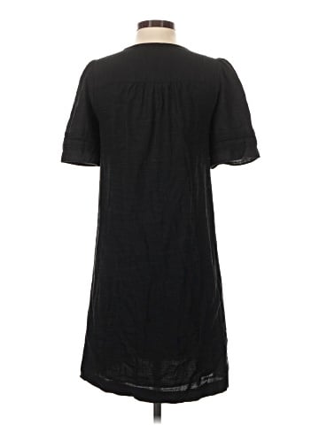 Madewell Pleated Button-Front Shift Dress (view 2)