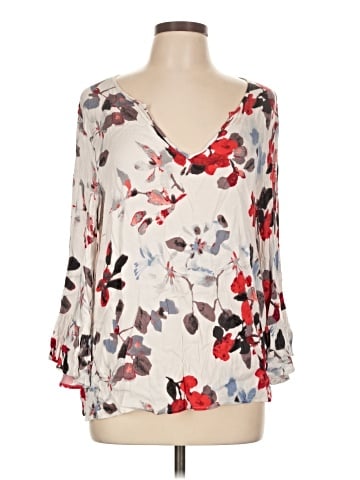 Haggar 3/4 Sleeve Blouse (view 1)