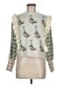 Cider Floral Green Sweater Vest Size M - photo 1