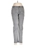 Zara Basic 100% Cotton Chevron-herringbone Gray Casual Pants Size 6 - photo 1