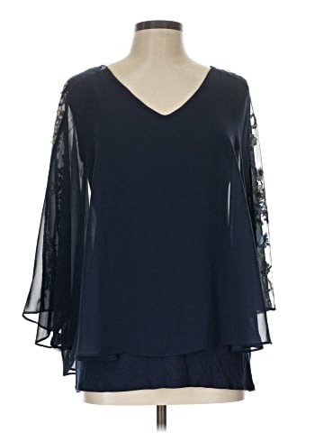 Joseph A. 3/4 Sleeve Blouse (view 1)