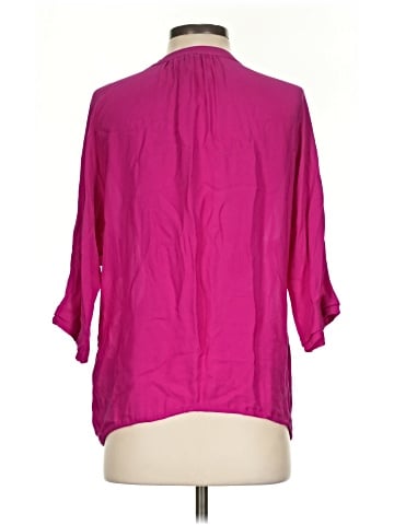 Joie 3/4 Sleeve Silk Top (view 2)