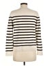 Quince 100% Cashmere Stripes Ivory Cashmere Pullover Sweater Size M - photo 2