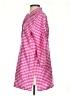 Connie Roberson Checkered-gingham Pink 3/4 Sleeve Button-Down Shirt Size XS - photo 5