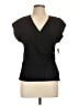 Nine West Black Short Sleeve Blouse Size XL - photo 1