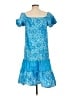 Assorted Brands Blue Cocktail Dress Size 14 - photo 2