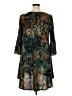 Yahada Camo Brown Casual Dress Size 1X - photo 2