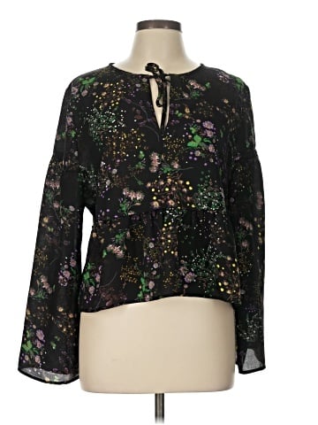 Walter Baker Long Sleeve Blouse (view 1)