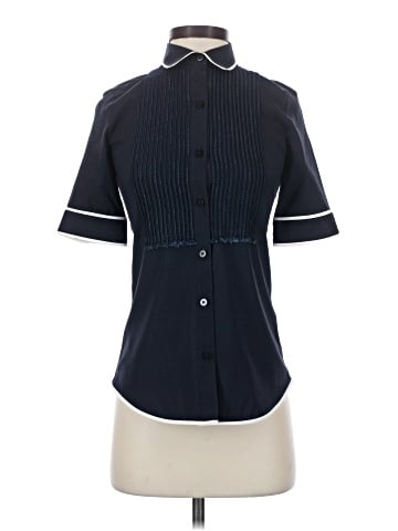 Z Spoke by Zac Posen Short Sleeve Blouse (view 1)