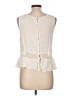 Forever 21 100% Rayon Ivory Sleeveless Blouse Size L - photo 2