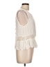 Forever 21 100% Rayon Ivory Sleeveless Blouse Size L - photo 4