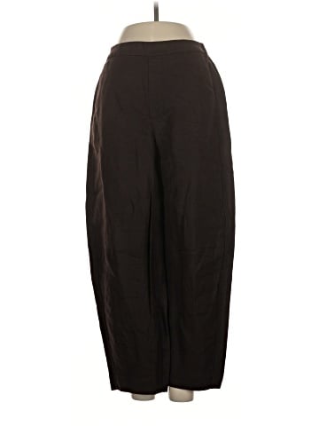 Madewell Barrel-Leg Crop Pants in 100% Linen (view 1)