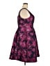 ModCloth Floral Purple Cocktail Dress Size 2X - photo 4