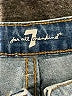 7 For All Mankind Solid Blue Jeans Size 14 - photo 3