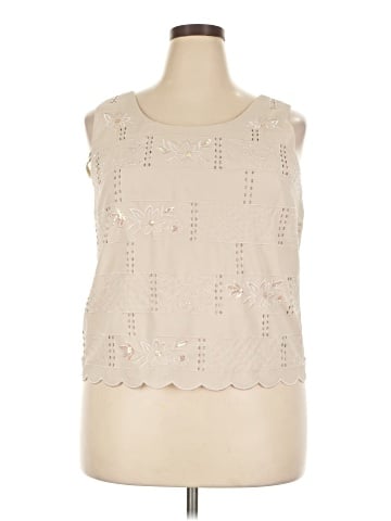 R&M Richards Sleeveless Blouse (view 1)
