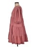 Monki Solid Pink Casual Dress Size M - photo 5