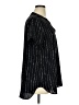 Timeson 100% Polyester Black Short Sleeve Blouse Size XL - photo 4