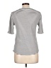 Talbots Stripes Ivory 3/4 Sleeve T-Shirt Size L - photo 2