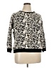 DressBarn Paisley Black Pullover Sweater Size XL - photo 1