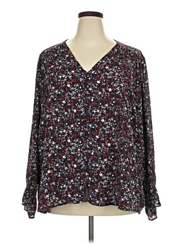Maurices Long Sleeve Blouse (view 1)