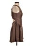 ASOS Design 100% Polyester Tweed Brown Casual Dress Size 4 - photo 4