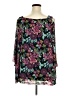 Catherines 100% Polyester Teal 3/4 Sleeve Blouse Size 2X - photo 2