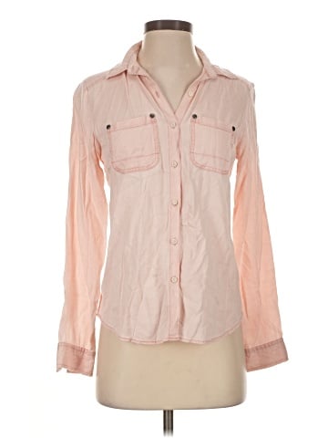 Rubbish Long Sleeve Button-Down Shirt (view 1)