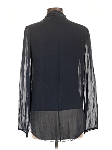 Carla Conti Long Sleeve Silk Top (view 2)