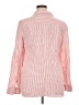 Talbots Stripes Pink Long Sleeve Button-Down Shirt Size XL - photo 2
