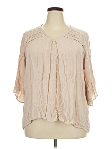 Cj Banks 3/4 Sleeve Blouse (view 1)