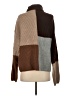 Moon River Color Block Brown Turtleneck Sweater Size XS - photo 2