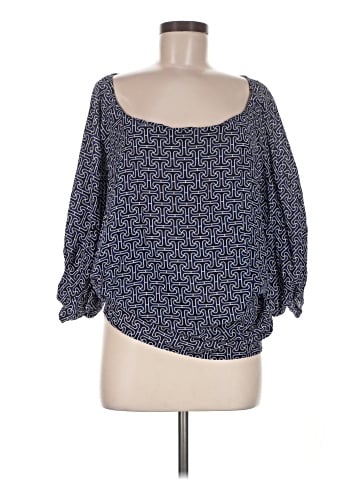 Trina Turk 3/4 Sleeve Silk Top (view 1)