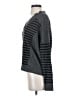 BCBGeneration Stripes Gray Pullover Sweater Size S - photo 5