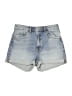 Zara Blue Denim Shorts Size 8 - photo 1