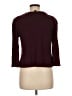 St. John 100% Wool Burgundy Wool Pullover Sweater Size M - photo 2