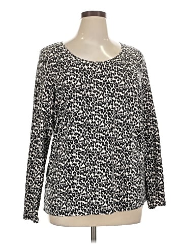 Rafaella Long Sleeve Top (view 1)