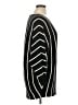 Philosophy Republic Clothing Stripes Black Pullover Sweater Size 1X - photo 4