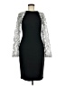 Tadashi Shoji Silver Cocktail Dress Size M - photo 1