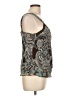 Apt. 9 100% Polyester Teal Sleeveless Blouse Size L - photo 4