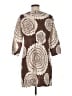 Boden Paisley Brown Casual Dress Size 8 - photo 2