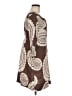 Boden Paisley Brown Casual Dress Size 8 - photo 4