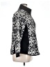 T by Talbots 100% Polyester Print Black Jacket Size XL (petite) - photo 4