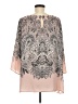 Madison 100% Polyester Pink 3/4 Sleeve Blouse Size 2X (estimated) - photo 2