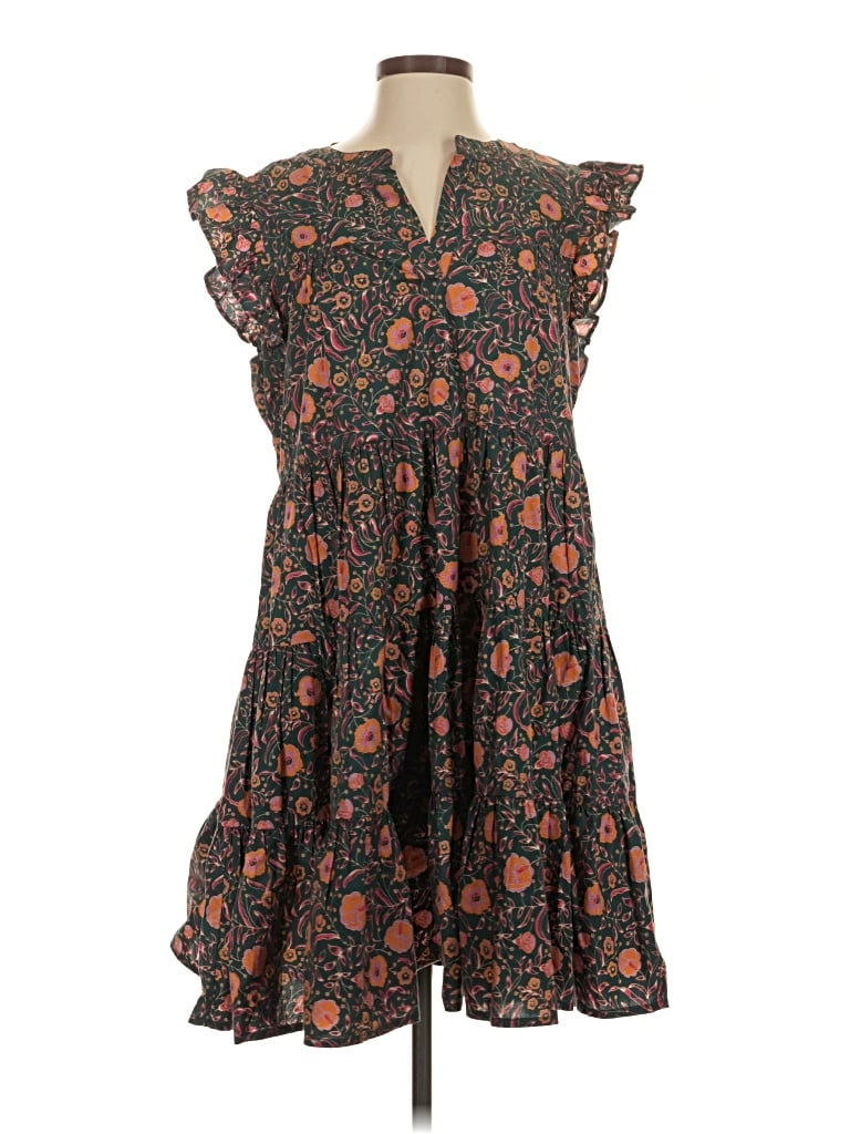Pre-owned Roller Rabbit Casual Dress In Brown