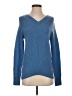 Saks Fifth Avenue 100% Cashmere Blue Cashmere Pullover Sweater Size XS - photo 1